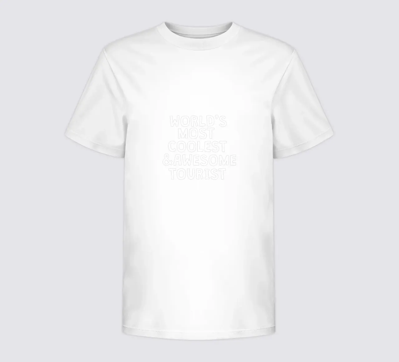 World's most coolest and awesome tourist kids t-shirt by happieeagle