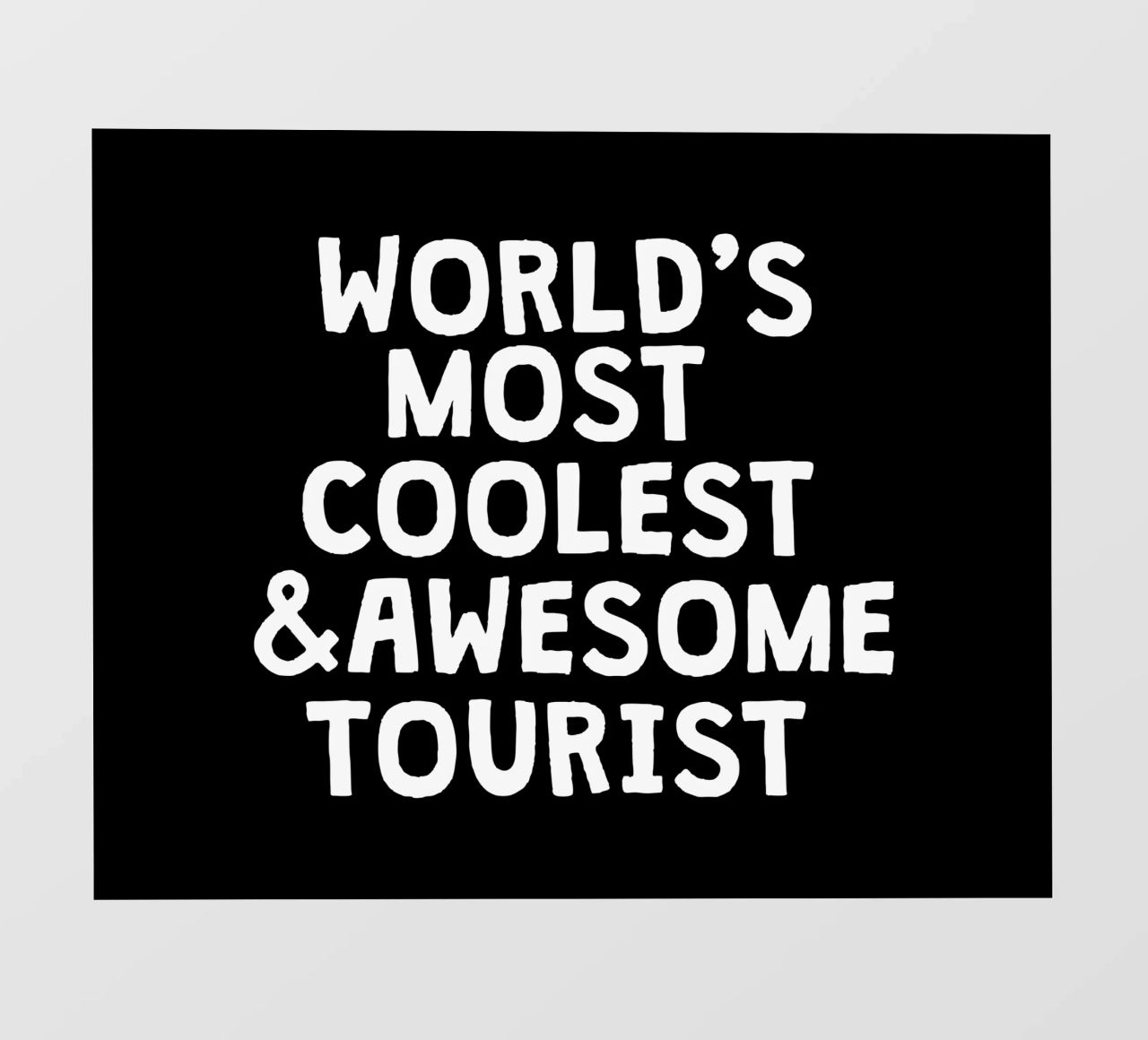 World's most coolest and awesome tourist pellicola backlit da happieeagle