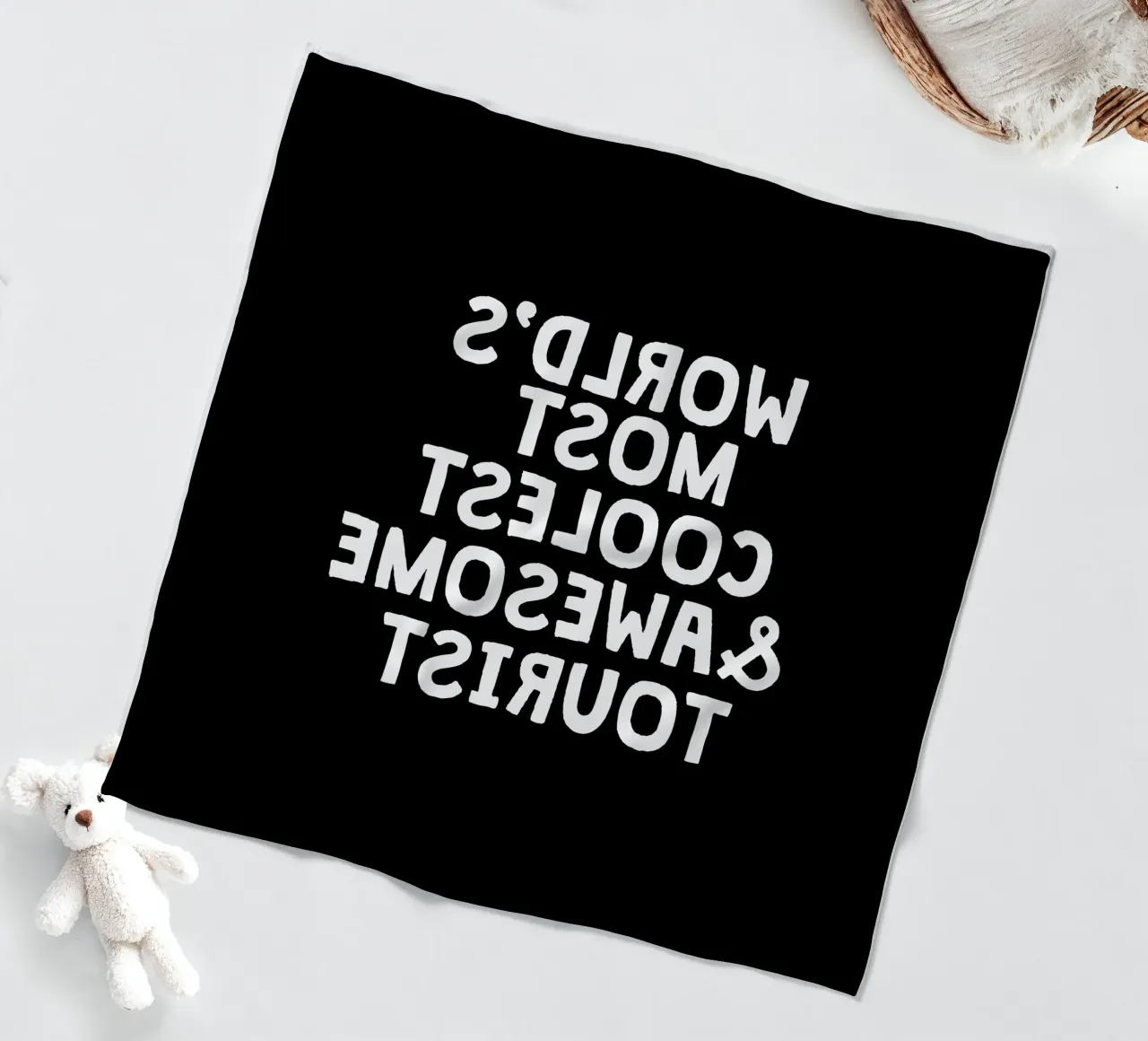 World's most coolest and awesome tourist coperta in pile da happieeagle