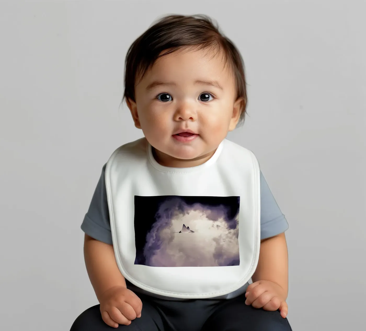 Lltt baby bib by Eugene Soloviev