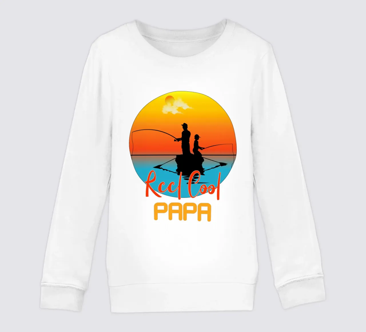 mulinello cool papa felpa bambino da ririedis