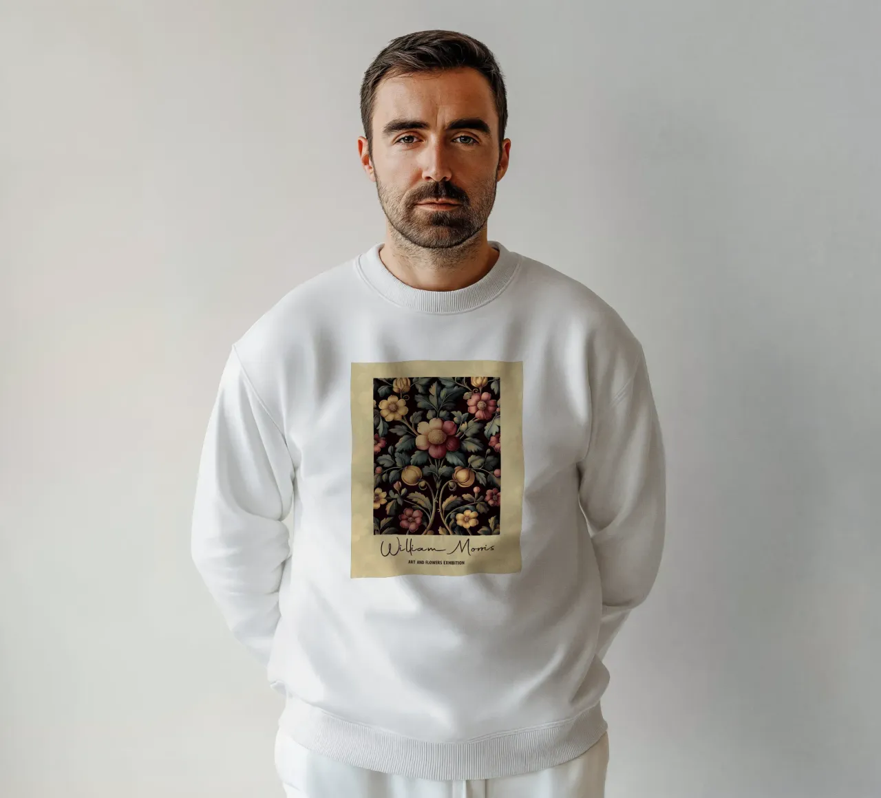 Design botanico William Morris felpa da Carinaprint