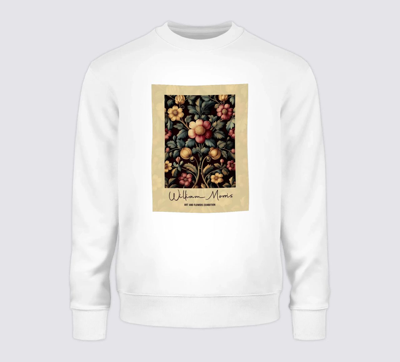 Design botanico William Morris felpa da Carinaprint