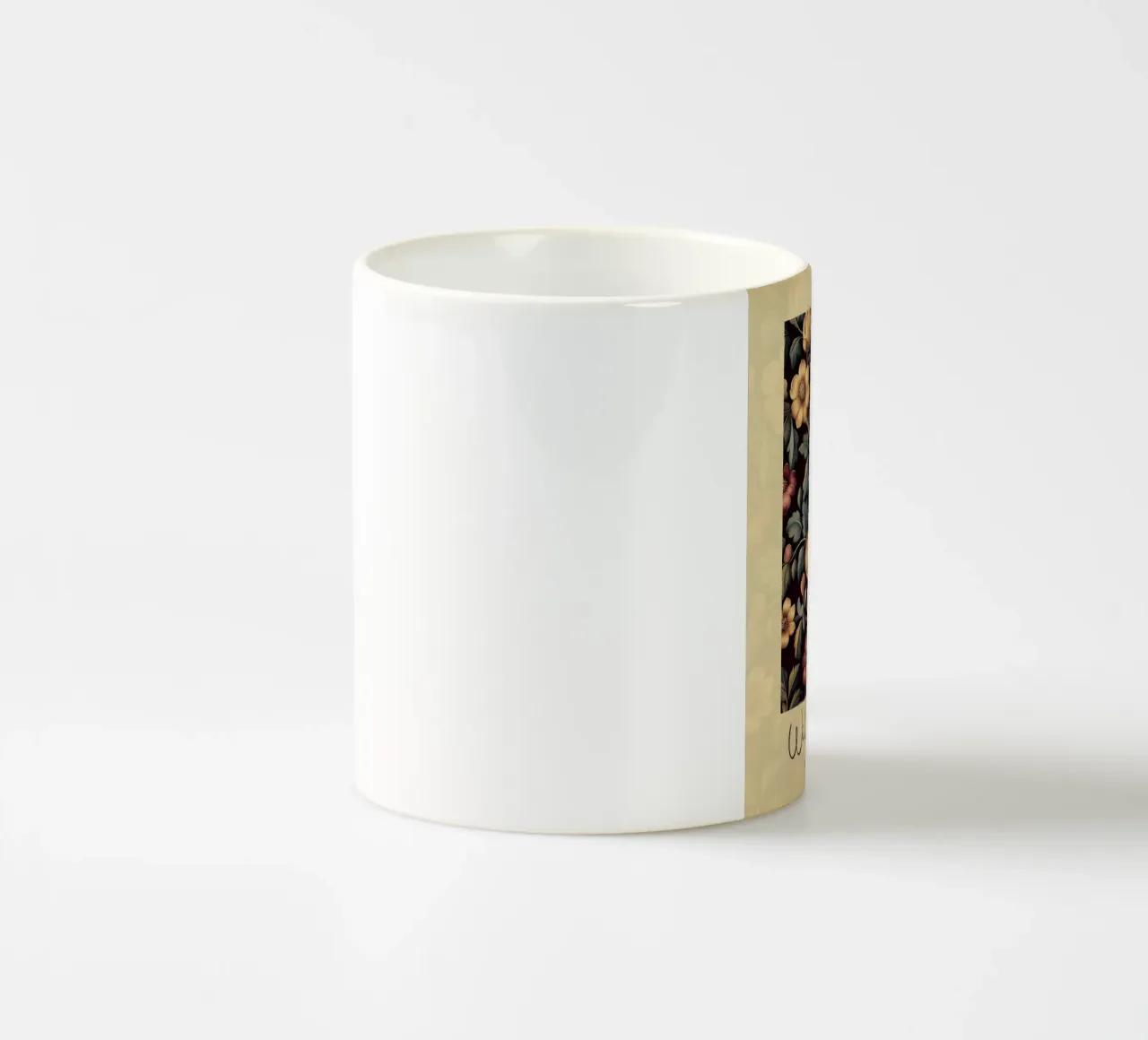 Design botanico William Morris tazza in ceramica da Carinaprint