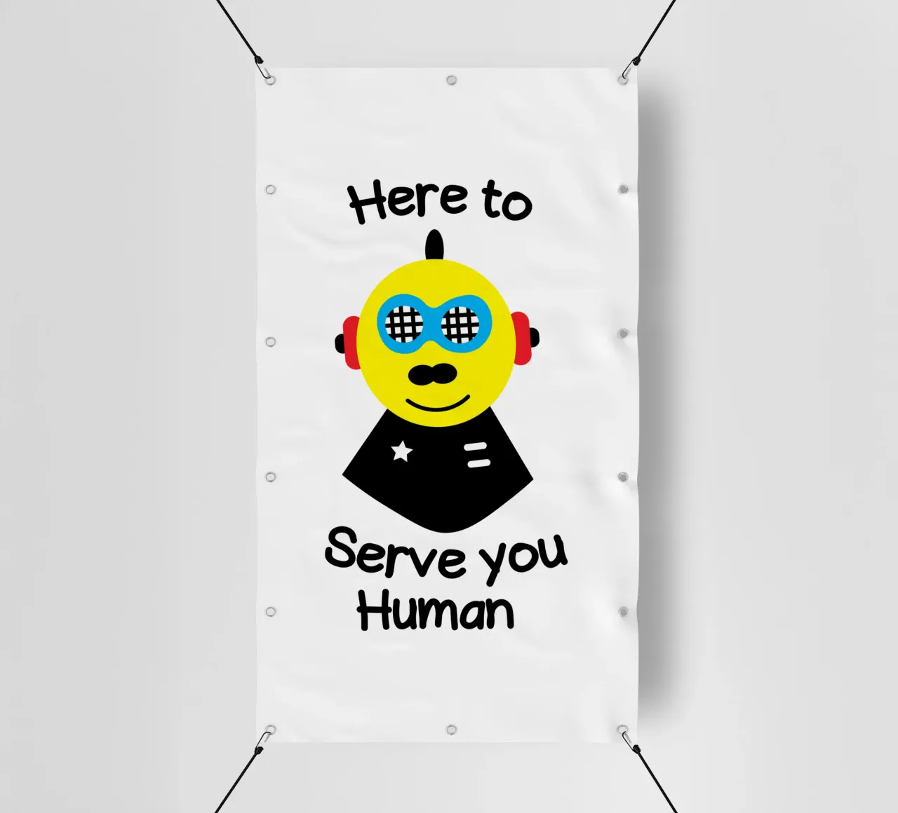 Here to serve you human telo in pvc da happieeagle