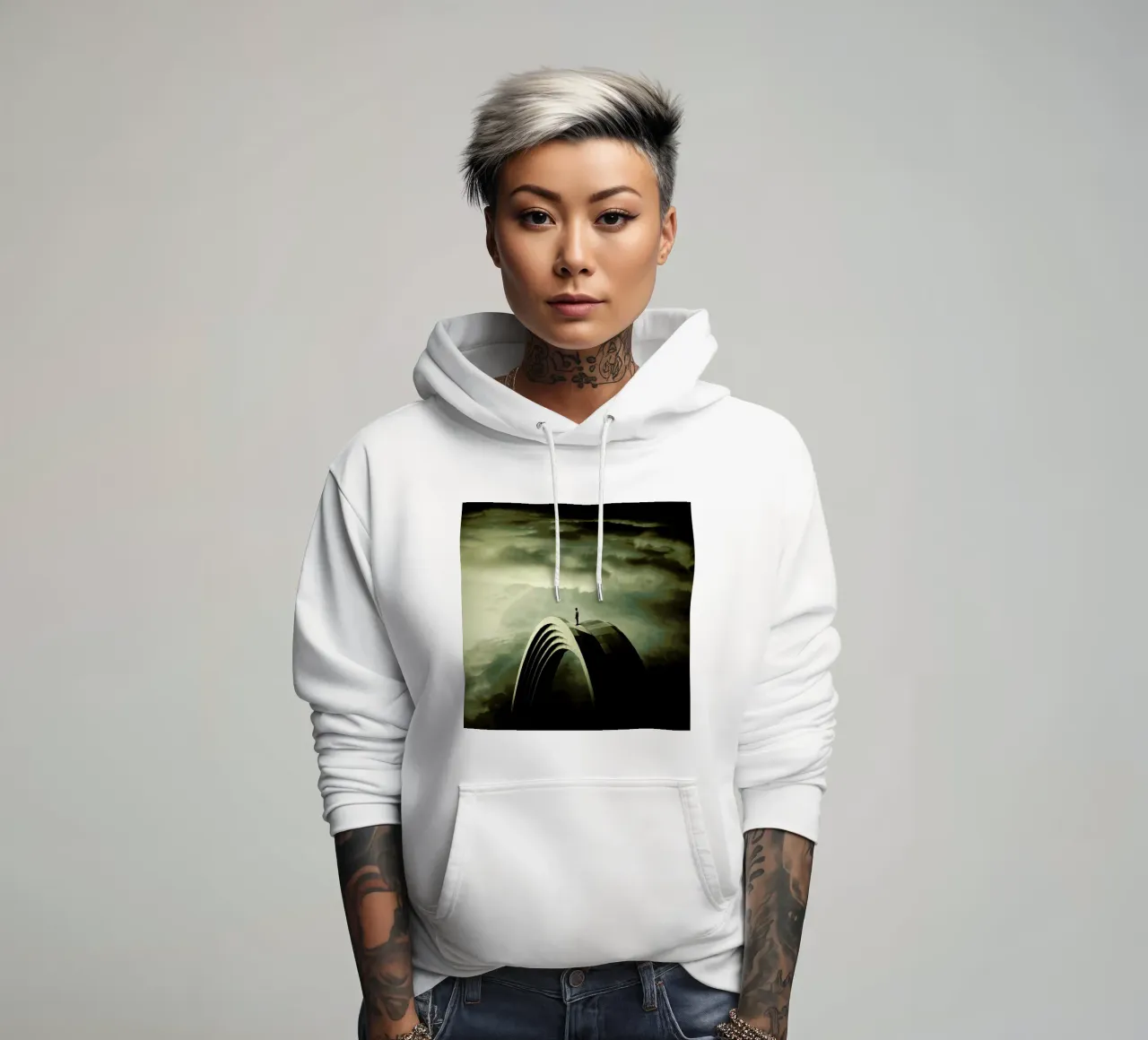 Think Twice felpa con cappuccio da Eugene Soloviev