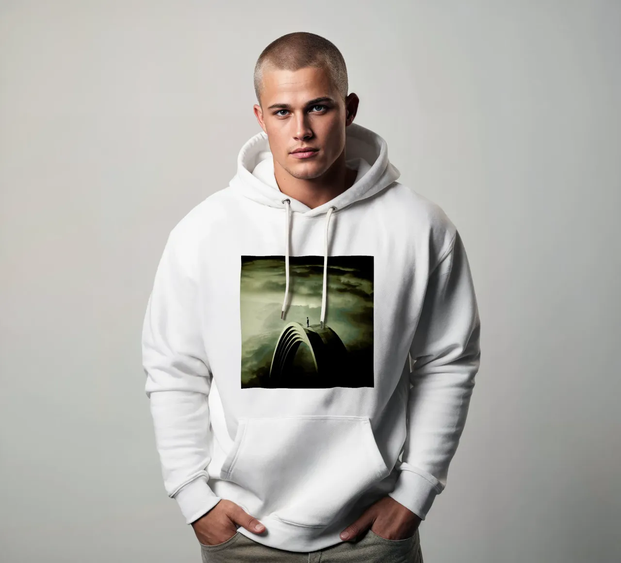 Think Twice felpa con cappuccio da Eugene Soloviev