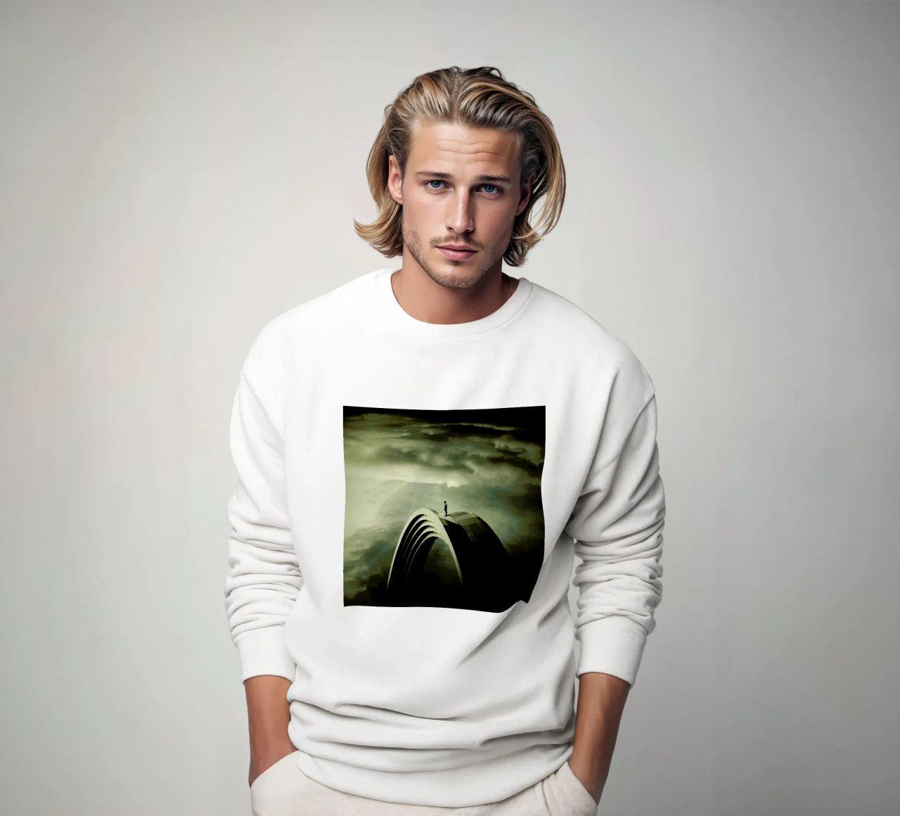 Think Twice sudadera de Eugene Soloviev