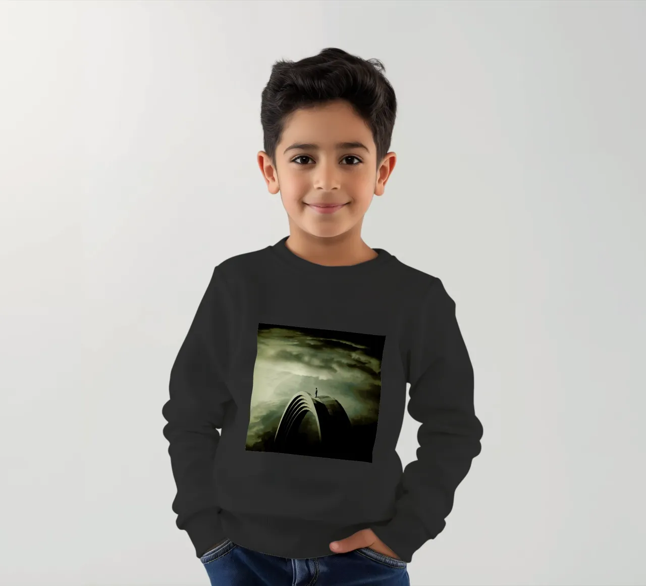 Think Twice felpa bambino da Eugene Soloviev