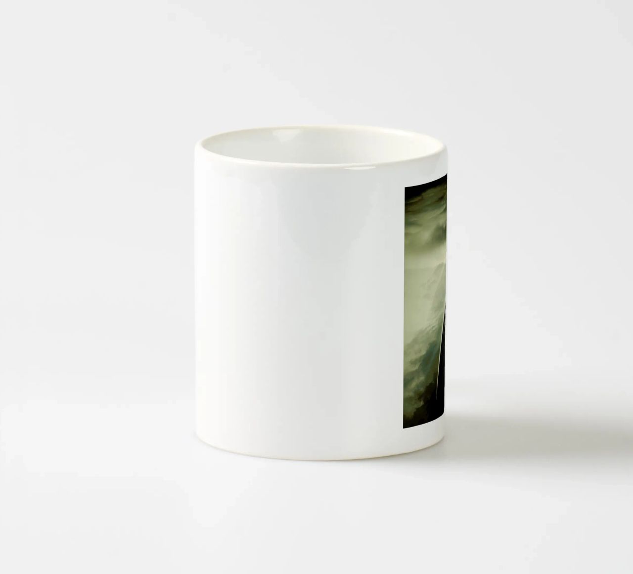Think Twice tazza in ceramica da Eugene Soloviev
