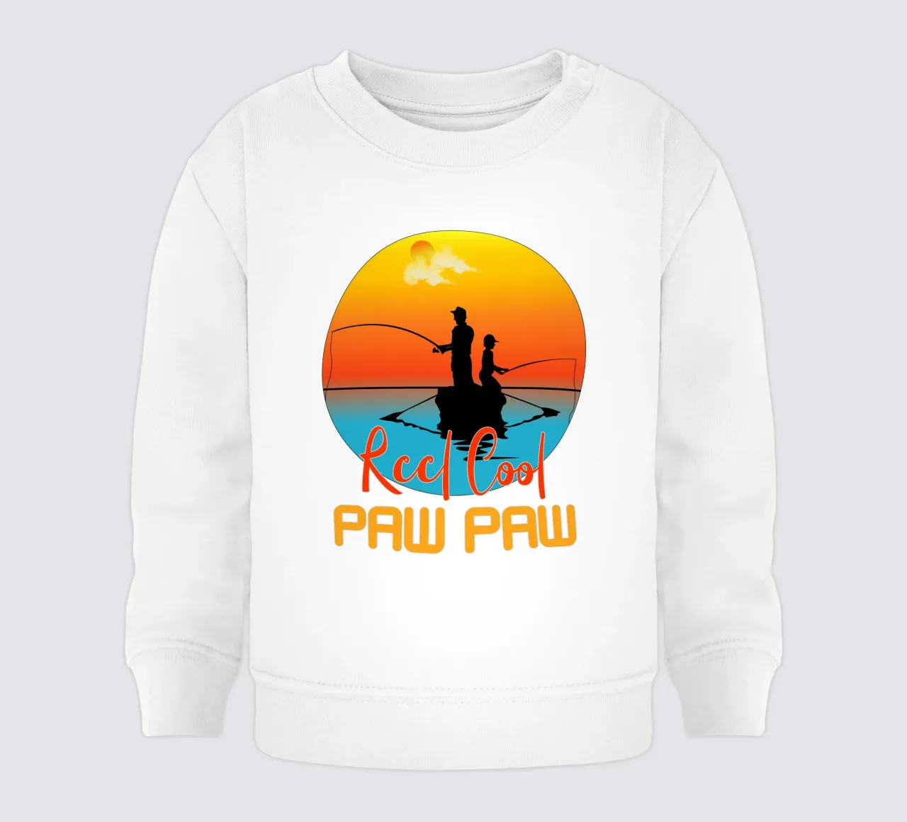 reel cool paw paw sudadera de bebé de ririedis