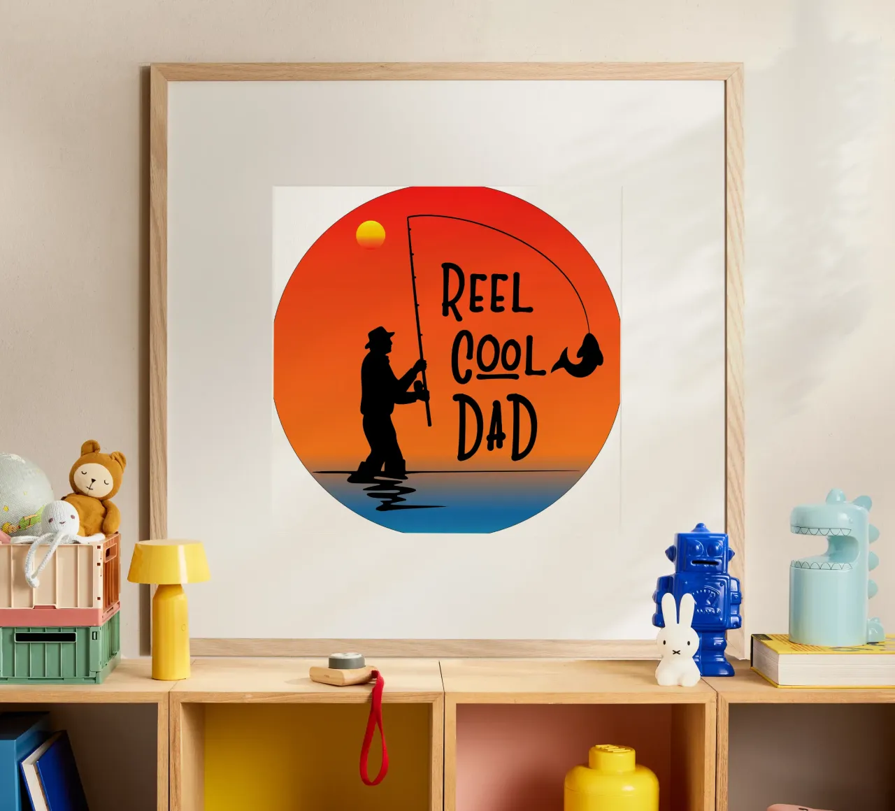 haspel cool vader vissen silhouet hahnemühle van ririedis