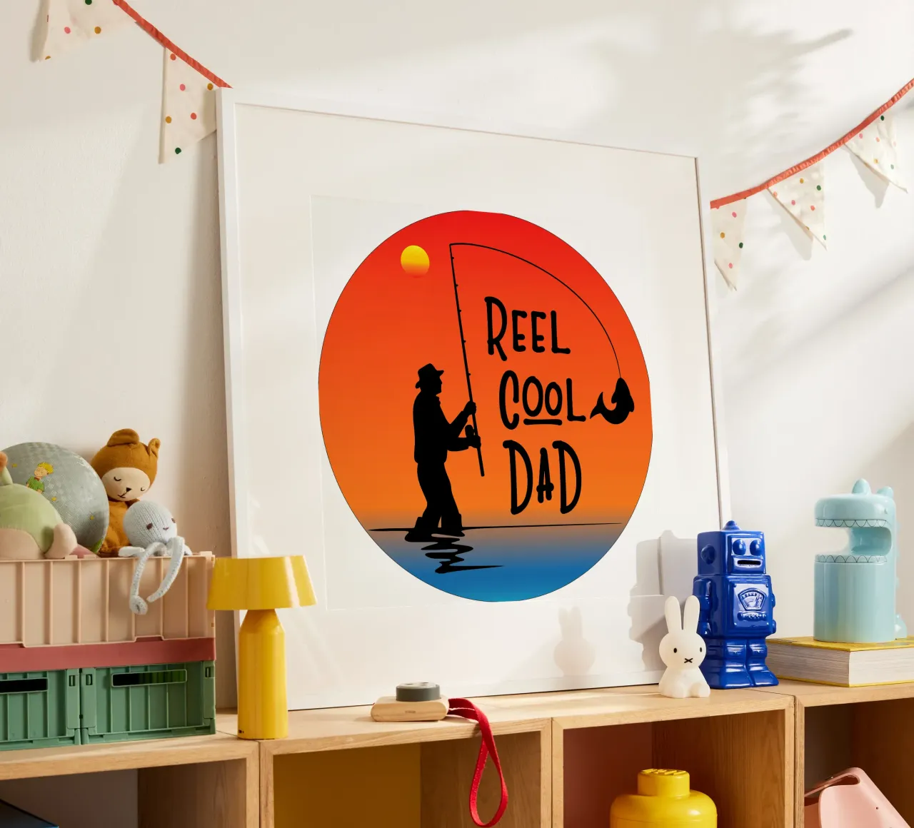 haspel cool vader vissen silhouet hahnemühle van ririedis