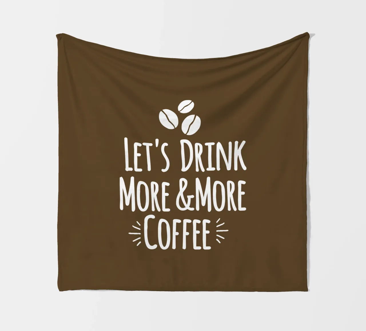 Let's drink more and more coffee coperta in pile da happieeagle