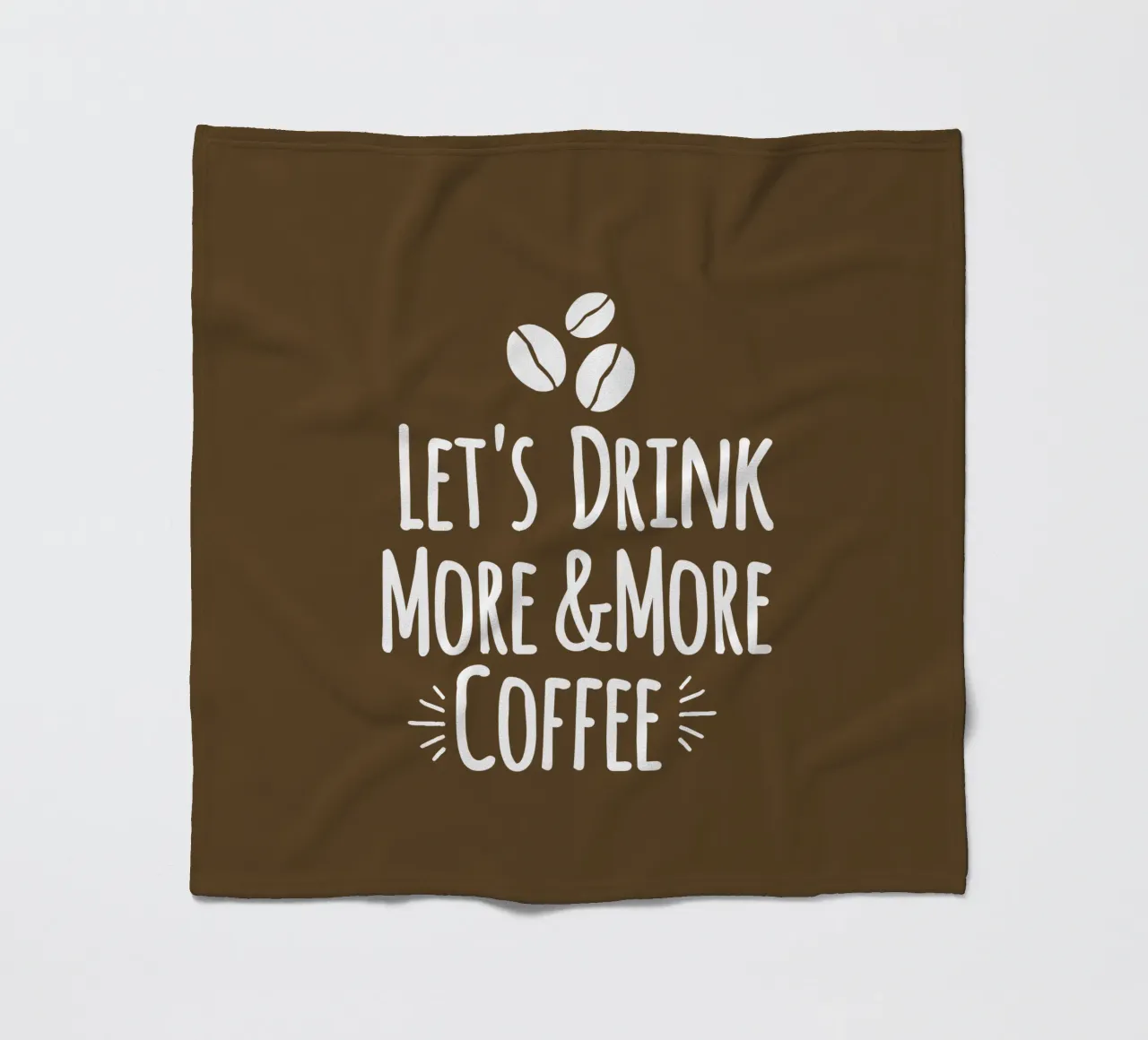 Let's drink more and more coffee coperta in pile da happieeagle