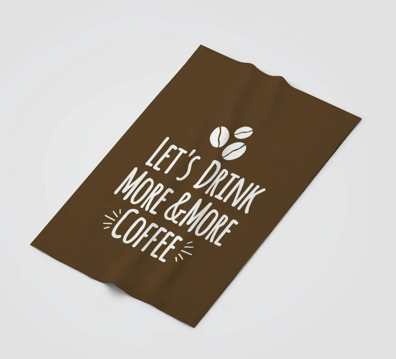 Let's drink more and more coffee coperta in pile da happieeagle