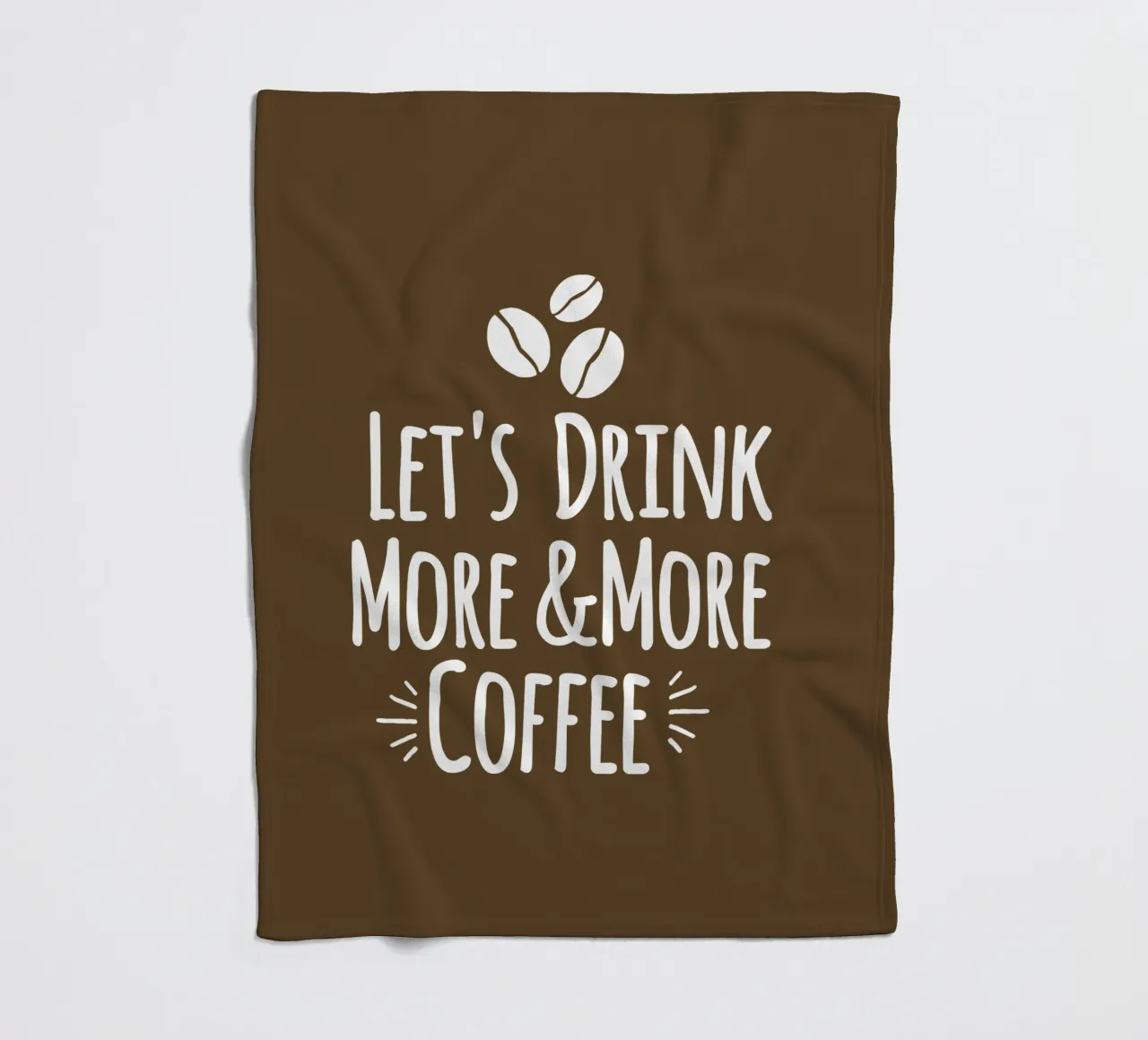 Let's drink more and more coffee coperta in pile da happieeagle