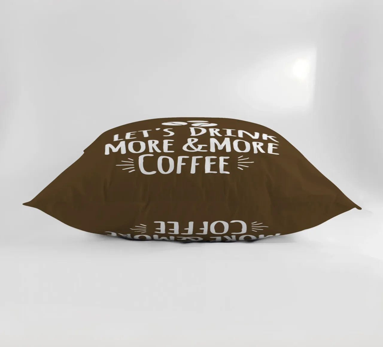 Let's drink more and more coffee cuscino da happieeagle