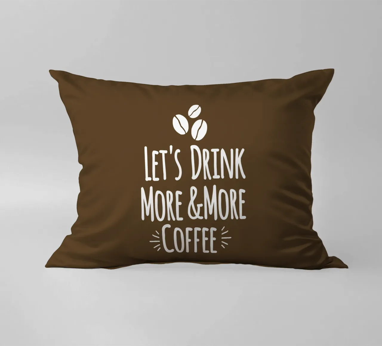Let's drink more and more coffee cuscino da happieeagle