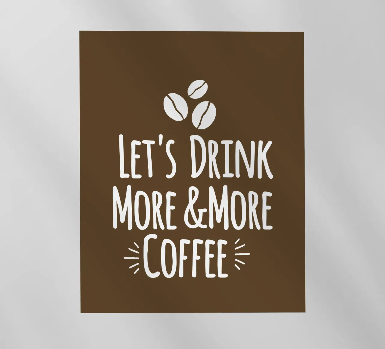 Let's drink more and more coffee pellicola backlit da happieeagle