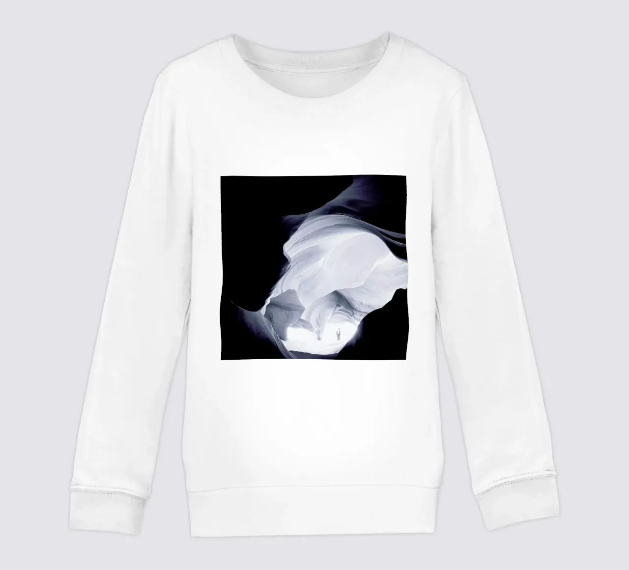 Shudder kids sweatshirt by Eugene Soloviev