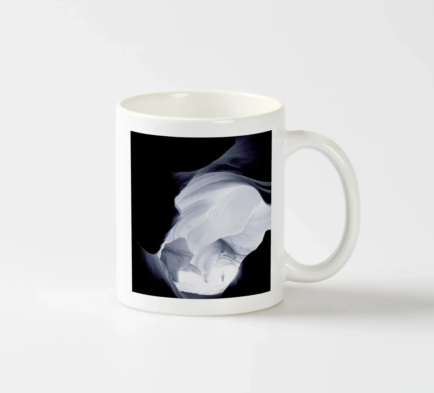 Shudder ceramic mug by Eugene Soloviev