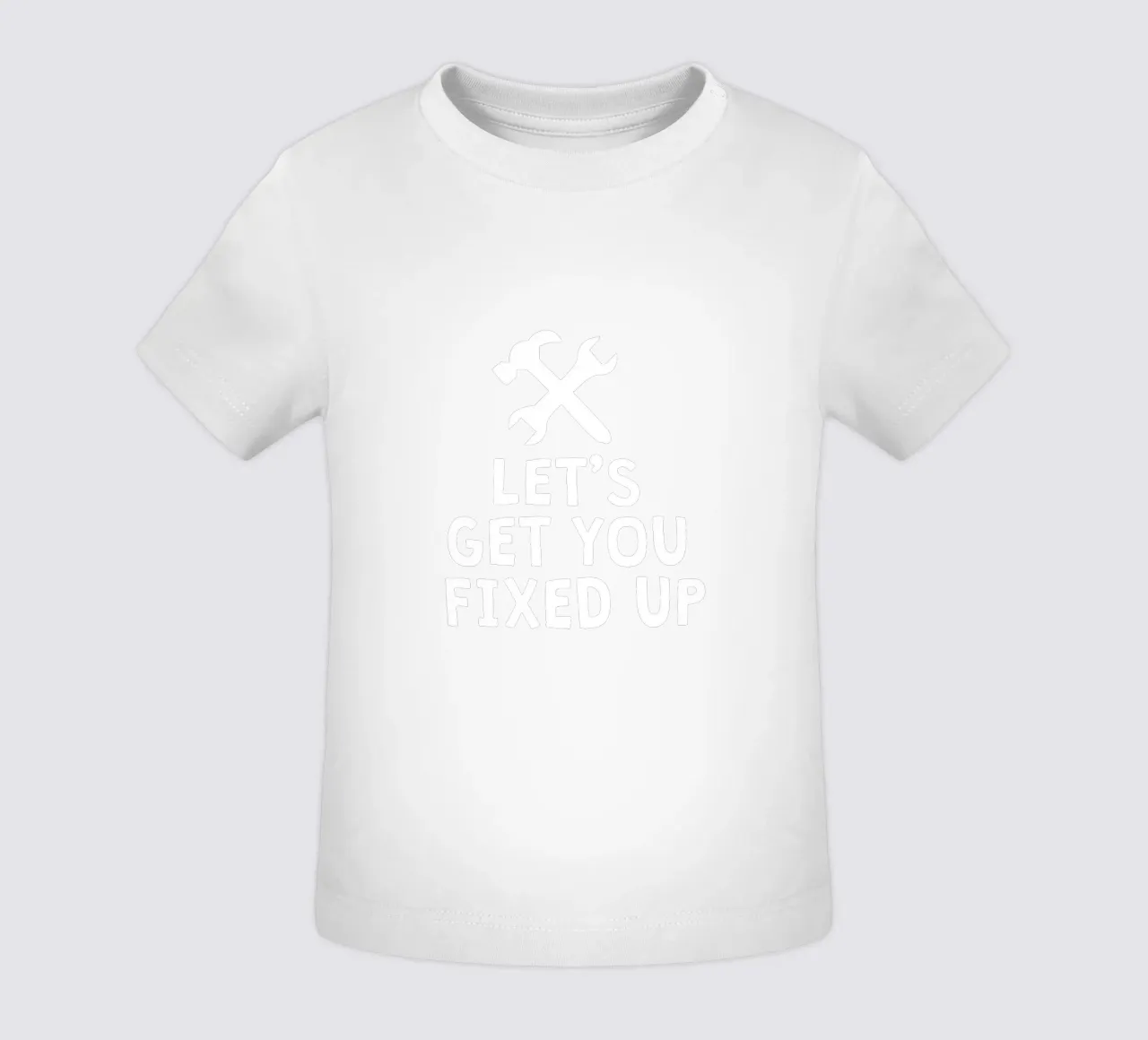 Let's get you fixed up maglietta neonato da happieeagle