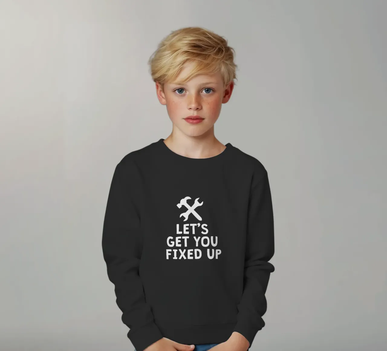 Let's get you fixed up felpa bambino da happieeagle