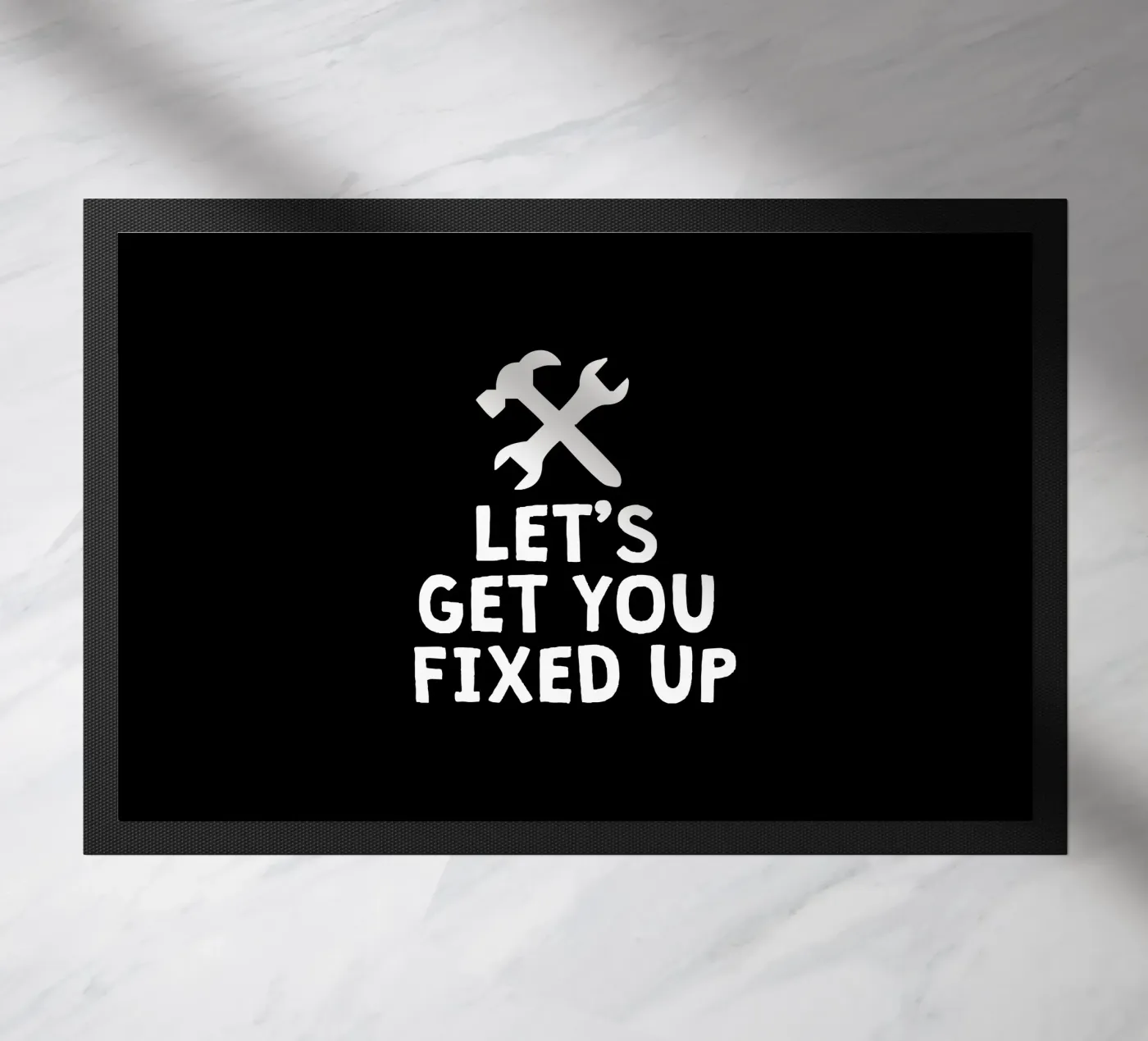 Let's get you fixed up Fußmatte von happieeagle