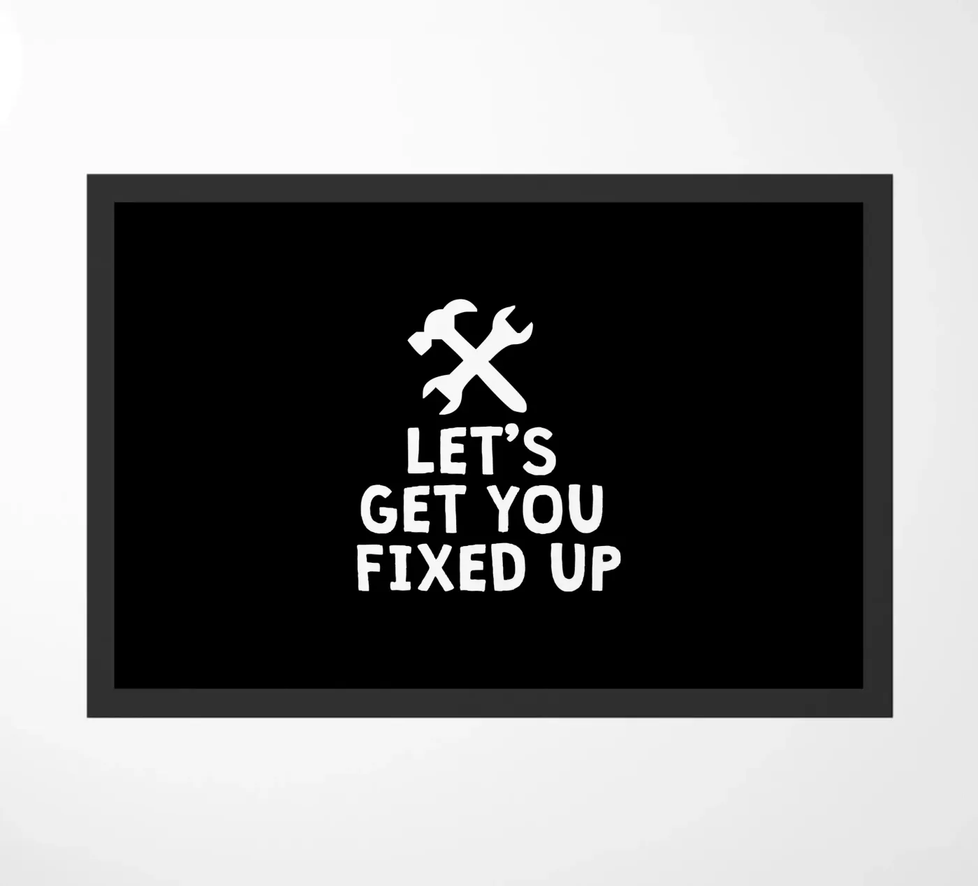 Let's get you fixed up Fußmatte von happieeagle