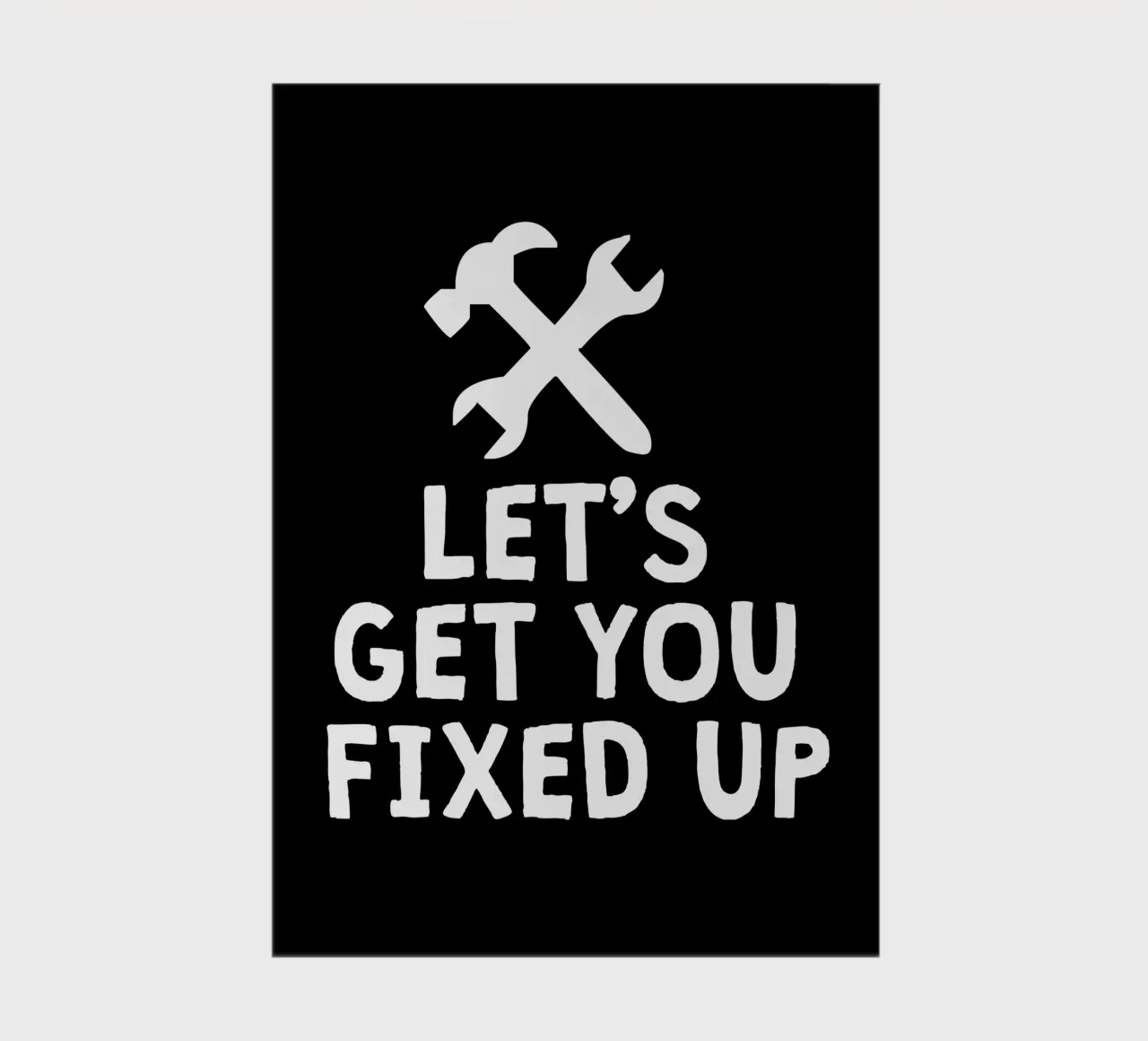 Let's get you fixed up diario da happieeagle