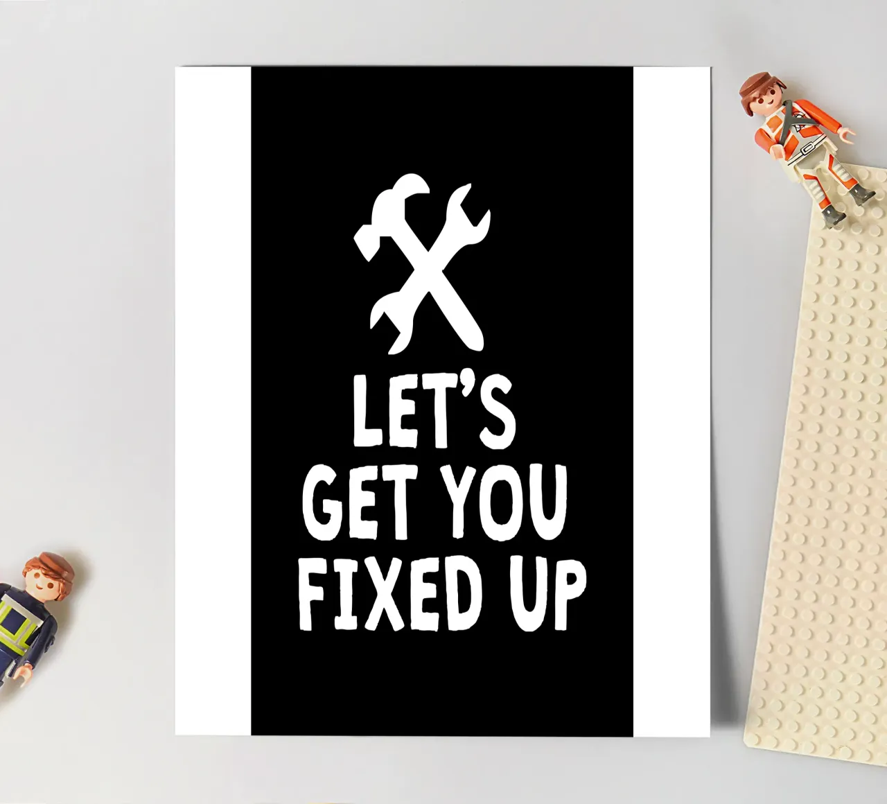 Let's get you fixed up foglio adesivo da happieeagle