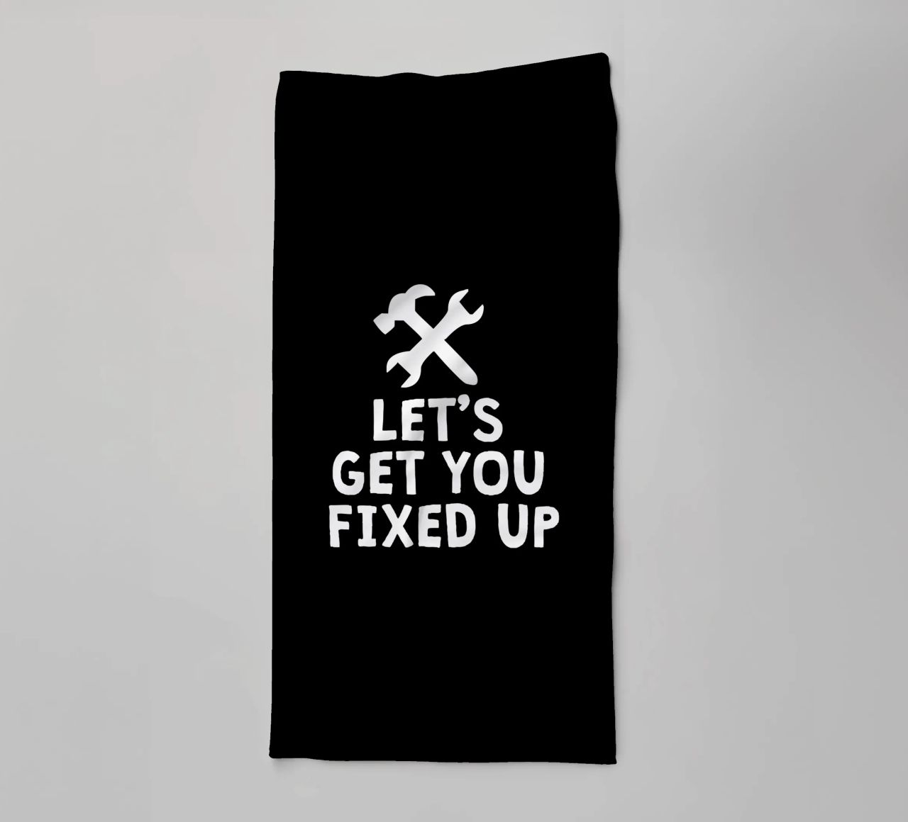 Let's get you fixed up asciugamano da bagno da happieeagle