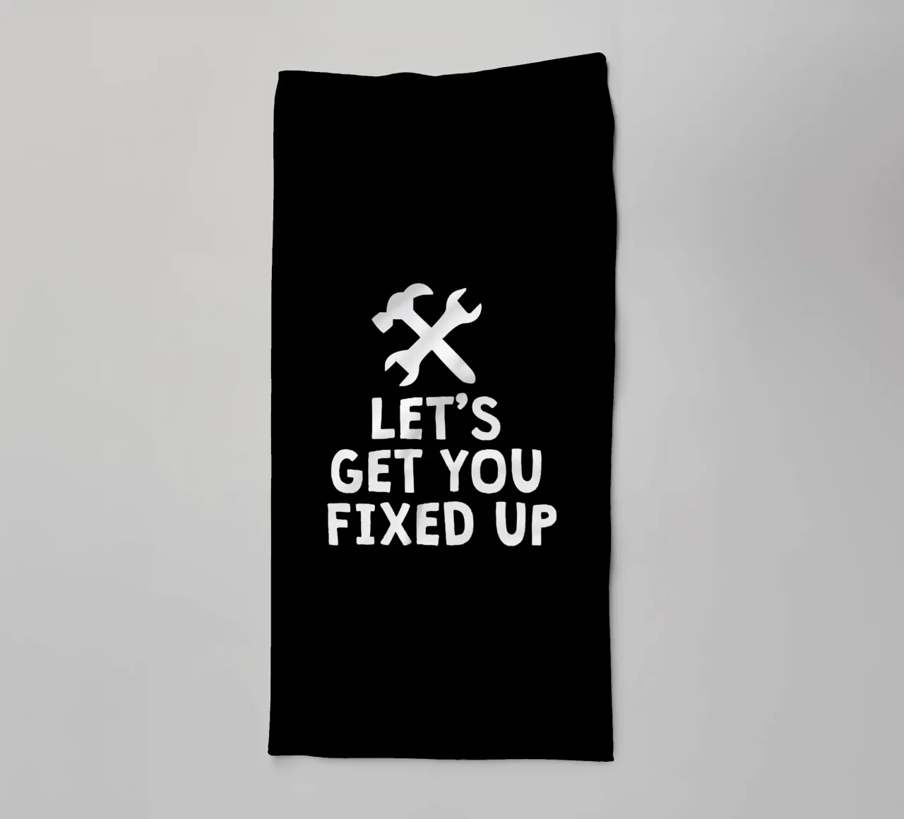 Let's get you fixed up asciugamano da bagno da happieeagle