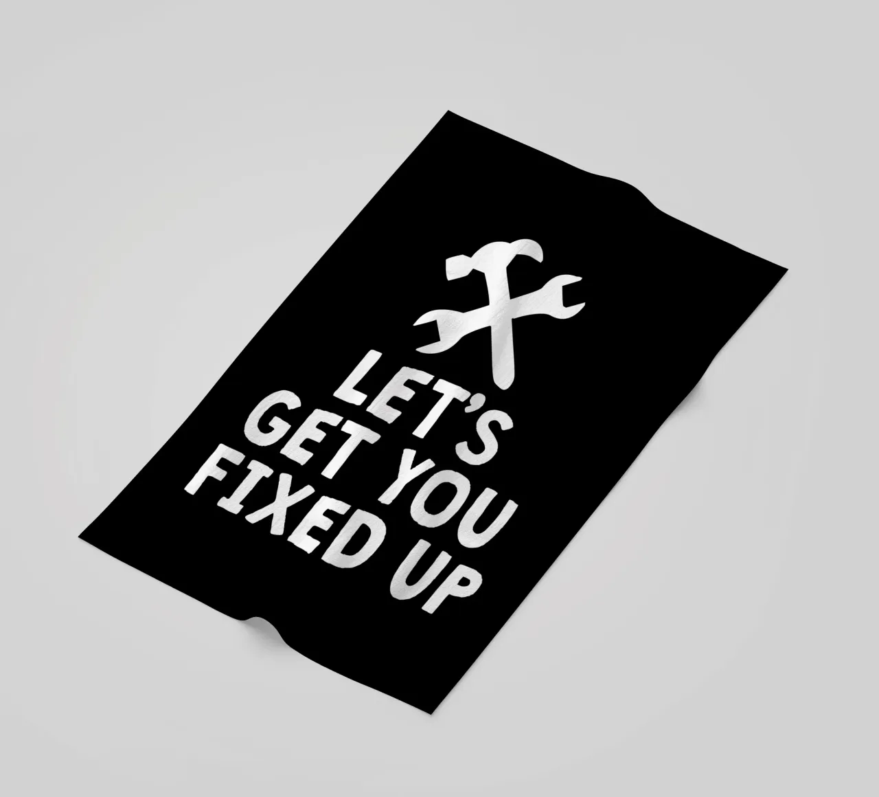 Let's get you fixed up Strandtuch von happieeagle