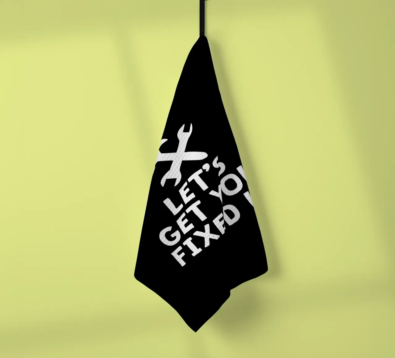 Let's get you fixed up canovaccio da cucina da happieeagle