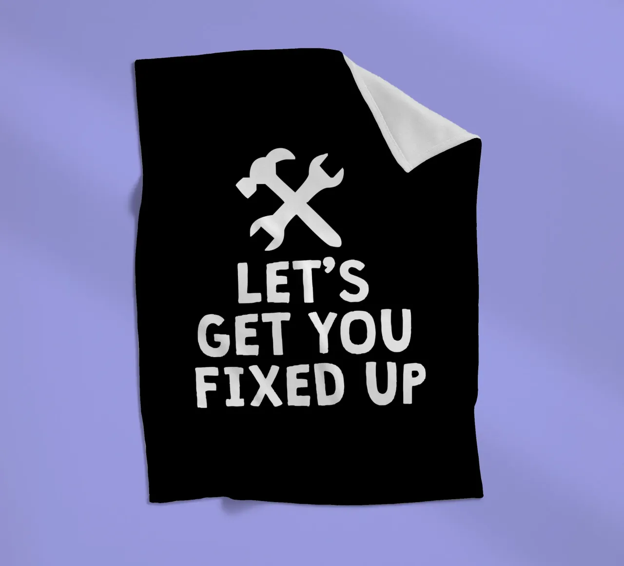 Let's get you fixed up coperta in pile da happieeagle