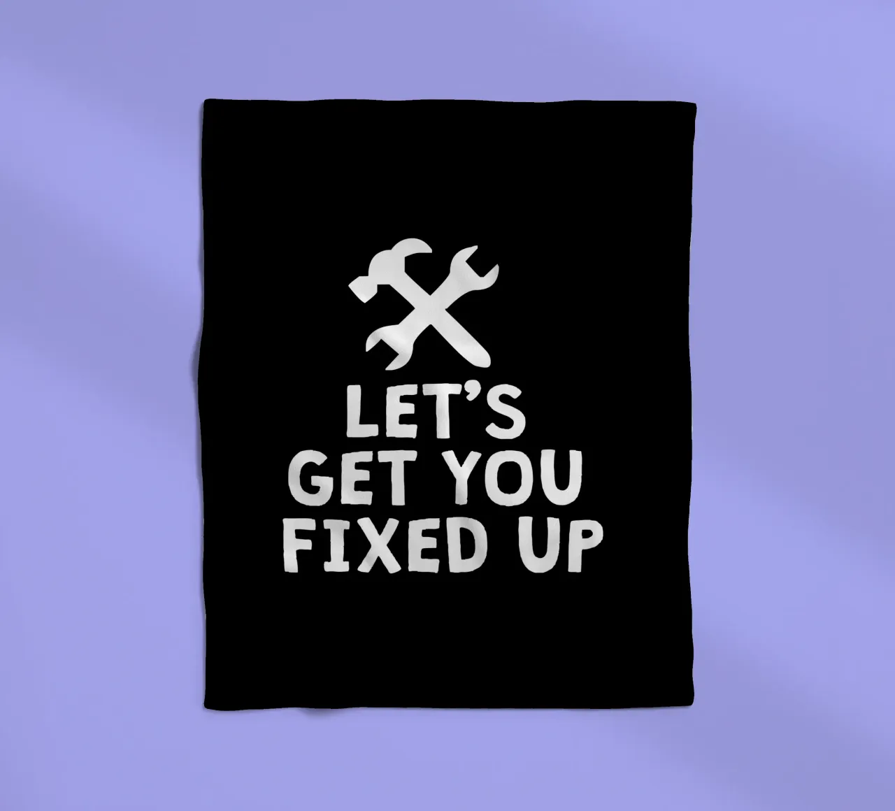 Let's get you fixed up coperta in pile da happieeagle