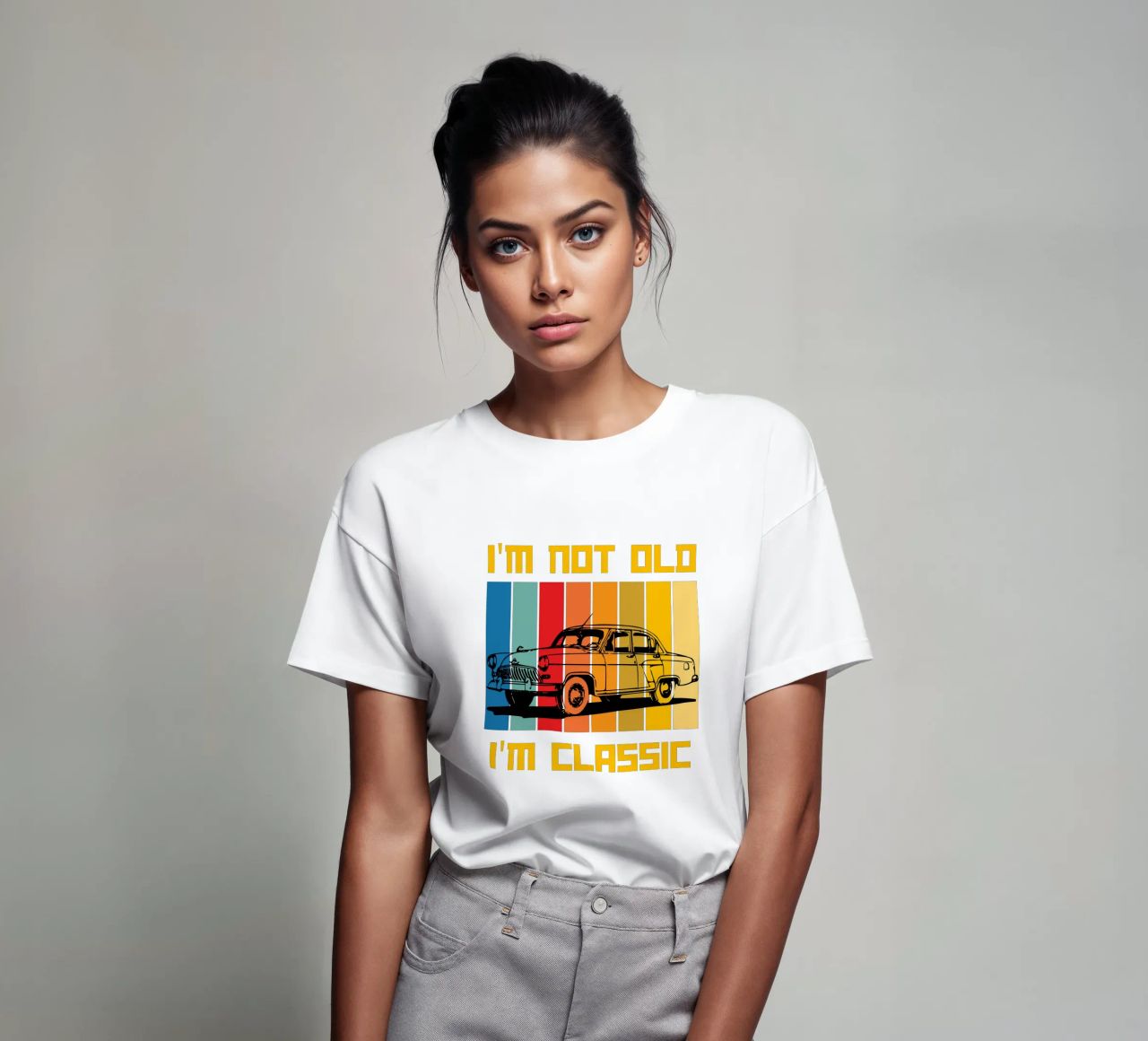 non sono vecchio, sono un classico del design retrò t-shirt da ririedis