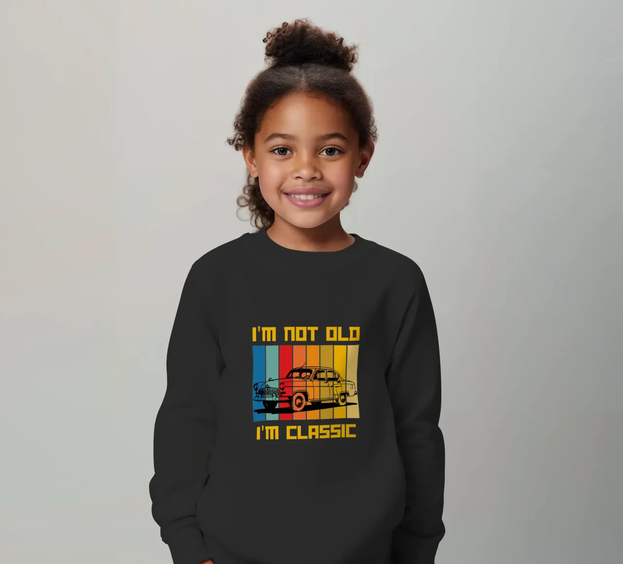 non sono vecchio, sono un classico del design retrò felpa bambino da ririedis