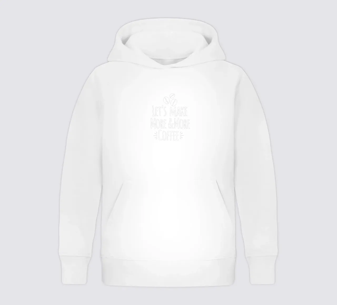 Let's make more and more coffee felpa bambino con cappuccio da happieeagle