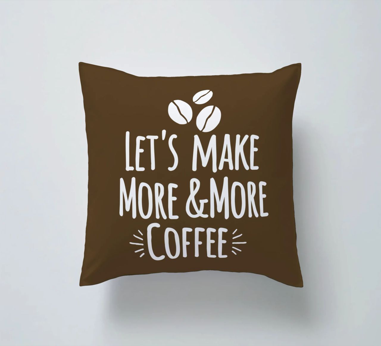 Let's make more and more coffee cuscino da happieeagle