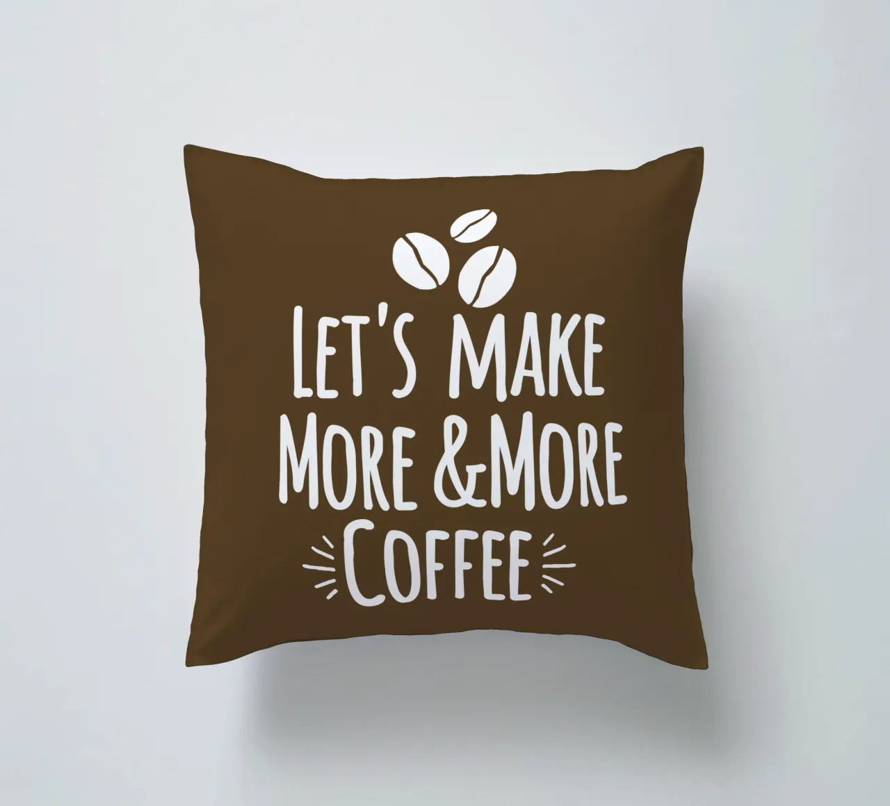 Let's make more and more coffee cuscino da happieeagle