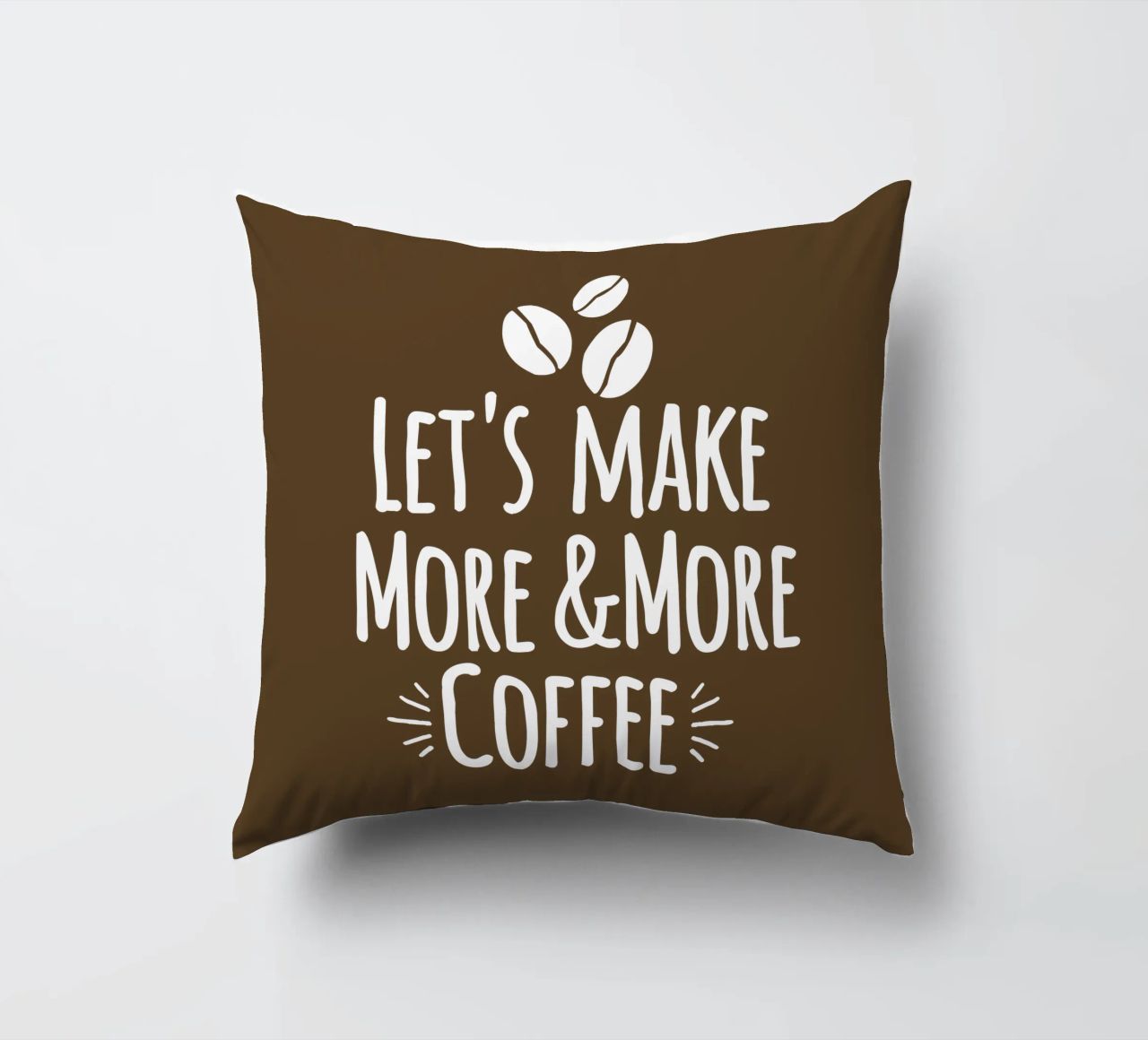 Let's make more and more coffee cuscino da happieeagle