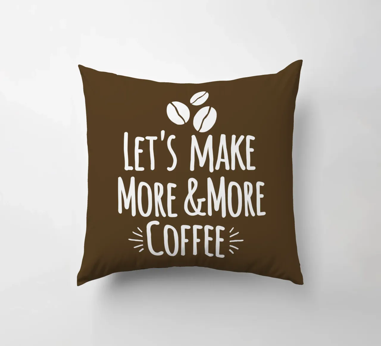 Let's make more and more coffee cuscino da happieeagle
