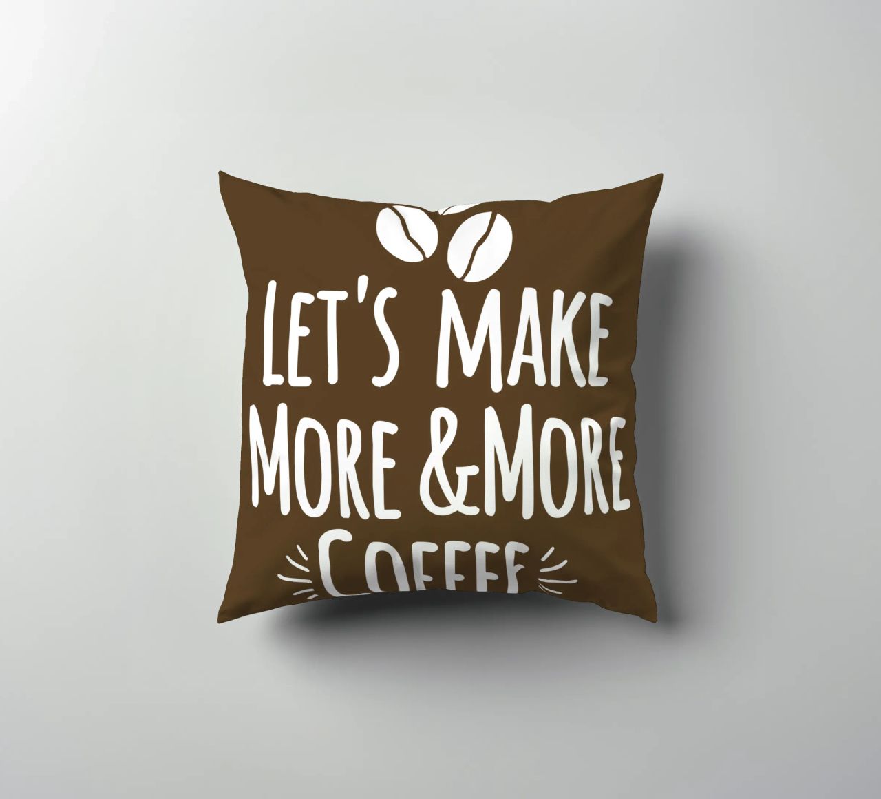 Let's make more and more coffee cuscino da happieeagle