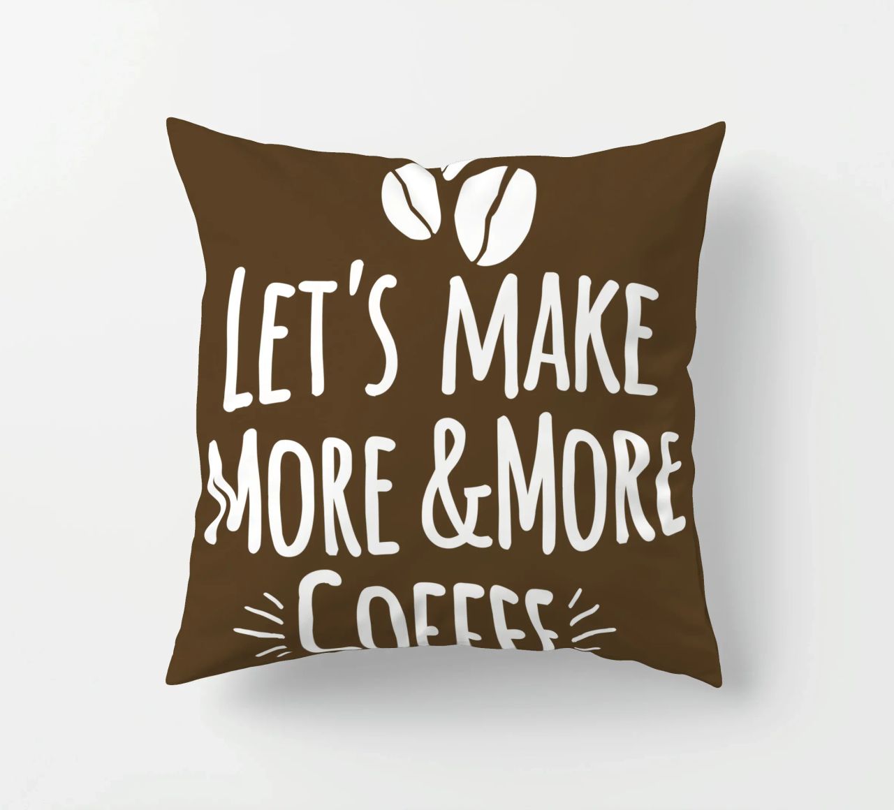 Let's make more and more coffee cuscino da happieeagle