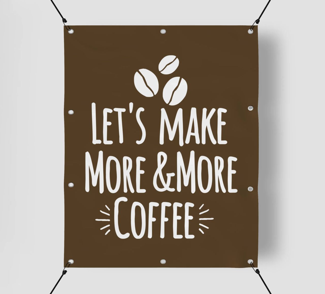 Let's make more and more coffee telo in pvc da happieeagle