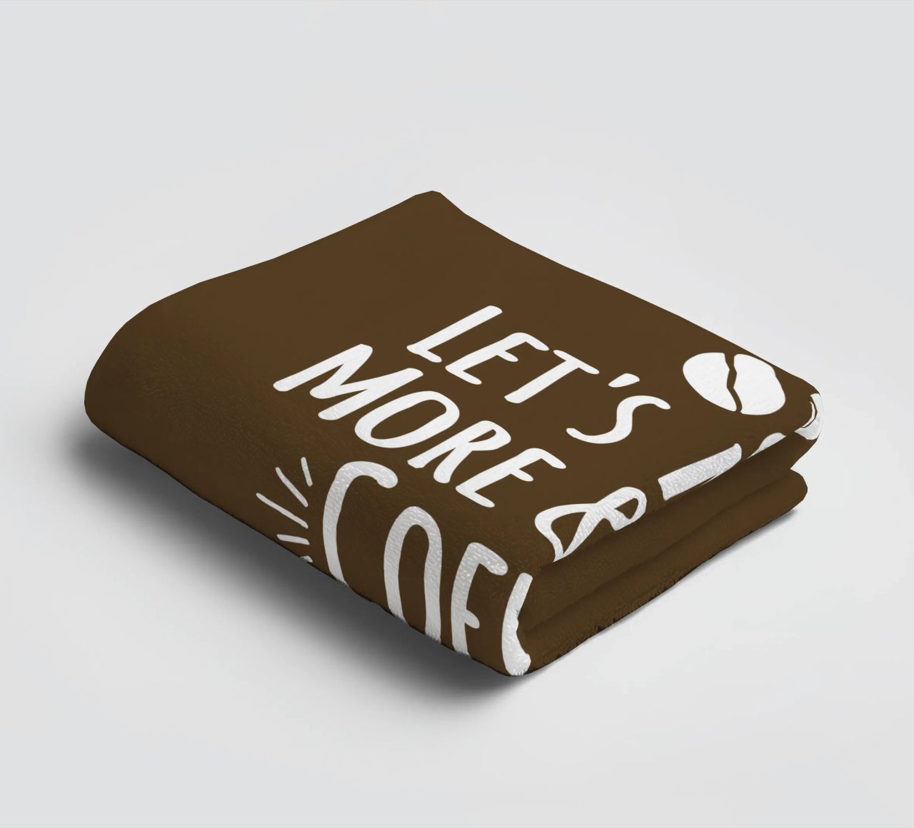 Let's make more and more coffee asciugamano da bagno da happieeagle