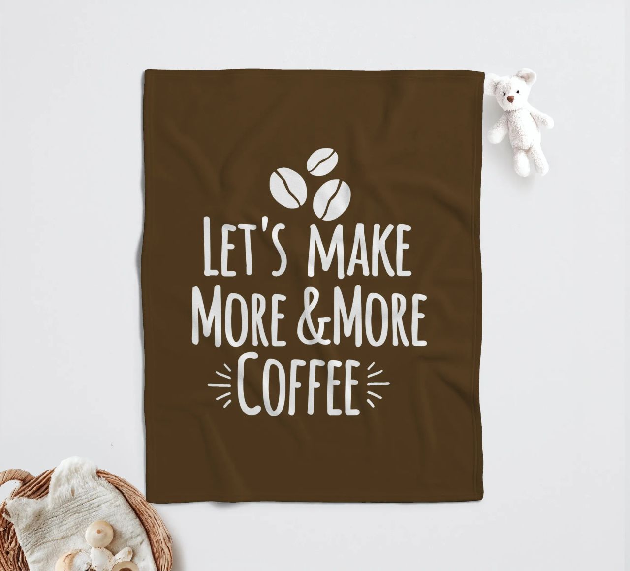 Let's make more and more coffee coperta in pile da happieeagle